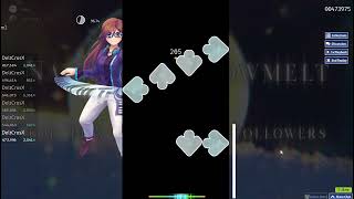 osu mania  Camellia  NARCEAOUS SNOWMELT Snowstorm 408 S Rank [upl. by Belldas]