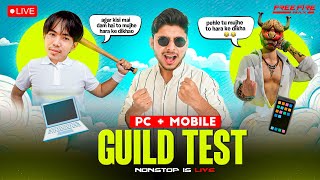 LIVE DO OR DIE 😭 NG PC PLAYER GUILD TEST 🥵 nonstopgaming free fire live [upl. by Molini]