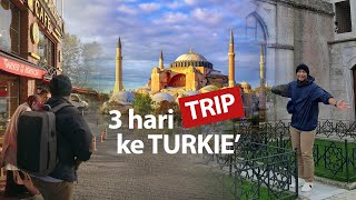 3 HARI JALANJALAN DI TURKI Part 1 [upl. by Yecies38]