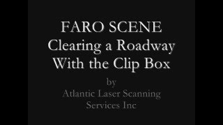 FARO SCENE Clip Box Tutorial Basics [upl. by Rozalie]