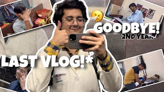 LAST VLOG  Final vlog of 2nd Year MBBS [upl. by Mllly521]