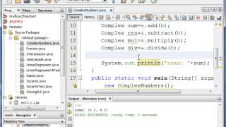 Numeros Complejos con Java y Commons Math [upl. by Aljan]