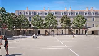 Découvrez le futur Collège Gaston Defferre à Marseille 7e [upl. by Trah]