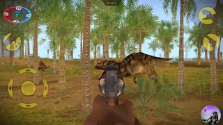 Carnivores Dinosaur Hunter  Hunting TRex and Spinosaurus with Revolver [upl. by Mellisent107]