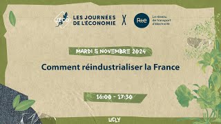 Comment réindustrialiser la France   511  16h00 UCLY [upl. by Thane555]