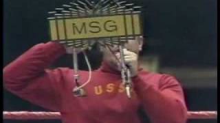 Nikolai Volkoff sings the Russian National Athem [upl. by Atinihc]