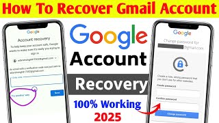 How to recover gmail account without password 2025  Gmail ko wapas kaise laye 2025  Gmail recovery [upl. by Nauqes]