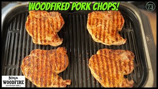 Ninja Woodfire Grilled Pork Chops [upl. by Sanez]