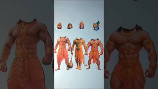 Ram Rasiya Hu Main Ram Sumiran Karun 🙏🏻😍 Hanuman Krishna Bajrangbali wrong head shorts ashortaday [upl. by Emorej760]