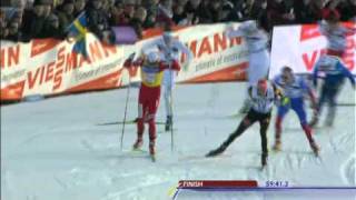 Northug rykket fra og viste hvem som fortsatt er best Falun 19 21 mars Langrenn NRK Nett TV [upl. by Ailahk814]