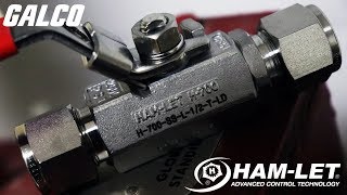 HamLets H700 Series Ball Valves [upl. by Aihsekyw]