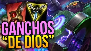 LA MEJOR PARTIDA DE MI VIDA  GANCHOS quotDE DIOSquot  BLITZCRANK JUNGLA [upl. by Acinnor]