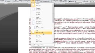 How to Reduce the Page Size for Printing in Microsoft Word  Microsoft Word Basics [upl. by Lot256]