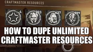 How To Dupe CRAFTMASTER RESOURCES Dying Light 2 Glitch  Exploit [upl. by Eiuqnom]