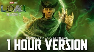 LOKI Theme  1 HOUR GLORIOUS PURPOSE VERSION  Ascension Soundtrack OST [upl. by Armando]