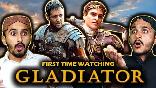 GLADIATOR 2000 MOVIE REACTION First Time Watching [upl. by Tenay512]