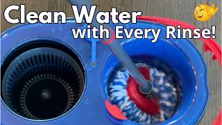 quotClean Water Every Rinsequot EasyWring Spin Mop in Action Unboxing amp First Impressions [upl. by Katey]