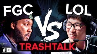 Who talks better trash — League of Legends VS the FGCfeat Doublelift KBrad Dyrus [upl. by Meesan659]