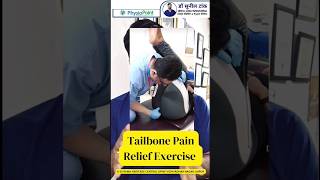 Tailbone Chiropractic Adjustment  tailbone pain relief exercise  coccyx adjustment  Chiropractor [upl. by Jamaal]