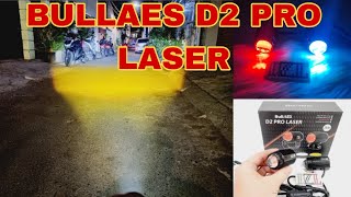 review full Lampu tembak led 35 mm bullaes d2 pro laser 20 watt devil demon [upl. by Eyssej]