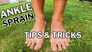 Running with a Sprained Ankle Tips and Tricks [upl. by Minoru]