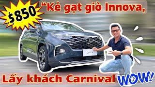 Review Hyundai Custin xe gia đình cửa trượt giá chỉ 850tr dấu chấm hết cho Innova và cả Carnival [upl. by Haidebez]