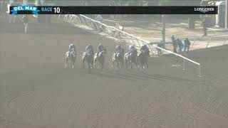 Flightline wins TVG Pacific Classic GrI race 10 at Del Mar 9322 [upl. by Oicneconi]