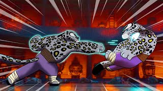 The Chameleon Vs Kai  Kung Fu Panda 4 2024  Bowser Vs Po  Strongest Villains  Tailung shen [upl. by Eilime]