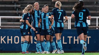 Highlights  Djurgården  Linköping FC 52  OBOS Damallsvenskan 2024 [upl. by Niuq]