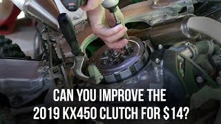 Can you Improve a 2019 Kawasaki KX450 Clutch for 14 [upl. by Gregrory]