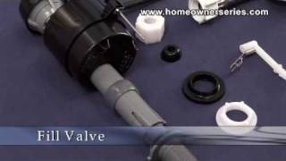 How to Fix a Toilet  Parts  Fill Valve [upl. by Philomena12]