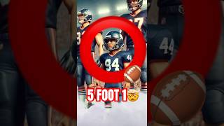 SHORTEST Player EVER In NFL🤯🏈 shorts sports [upl. by Herr288]