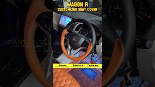 Wagon R Seat Cover  Car Seat Cover  Seat Lining Works  Car Accessories in Chennai shorts [upl. by Wordoow]