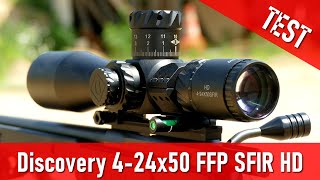 30 Discovery Optics 424x50 FFP SFIR HD  nietypowy kompakt [upl. by Atilegna909]