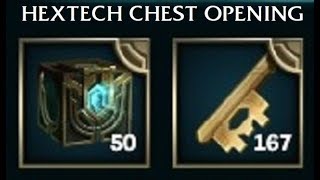 HEXTECH ANNIE IN A HEXTECH CHEST   4 Legacy skin shards in Hextech Chest Opening [upl. by Leoni]