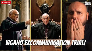 Archbishop Viganò EXCOMMUNICATION Trial Begins [upl. by Arymat861]