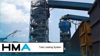 Materials Handling Train Loading System  HMA [upl. by Arrej]