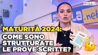 Esame Maturità 2024 tutto sulle Prove Scritte Date Tipologie e Consigli Utili [upl. by Ribaj]