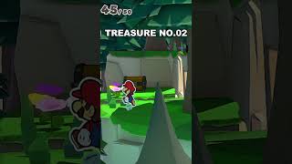 PAPER MARIO ORIGAMI KING TREASURE 02 WHISPERING WOODS [upl. by Denoting]