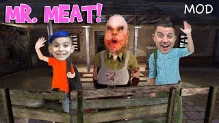 MR MEAT HOROR GAME MOD FULL OF MEAT Outwitt Mod Gameplay [upl. by Aeniah]