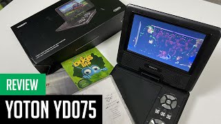 ¿Por qué compré un DVD player portátil en pleno 2022 Review del Yoton YD075 [upl. by Rozella298]