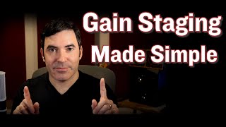 Gain Staging Demystified How To Set Ideal Levels for Recording and Mixing [upl. by Annauqaj]