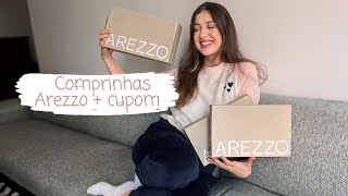 COMPREI R1000 de Arezzo 😍✨ AS SANDÁLIAS MAIS LINDAS DA COLEÇÃO NOVA AREZZO ✨ CUPOM AREZZO [upl. by Seessel]