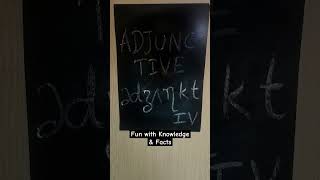 How to pronounce ADJUNCTIVE [upl. by Wivestad]