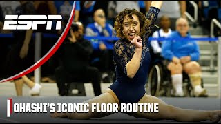 This floor routine from Katelyn Ohashi was AMAZING 🔥  Iconic Moments [upl. by Porcia]