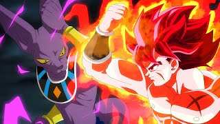 Super Saiyan God Broly Vs Beerus Dragon Ball Super Animation Sprite Battle [upl. by Htezzil862]