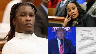 Young Thug DA Admits To SMASHING Her PROSECUTER amp Taking TRIPS Donald Trump Team BLAST Her Info amp [upl. by Elbon]