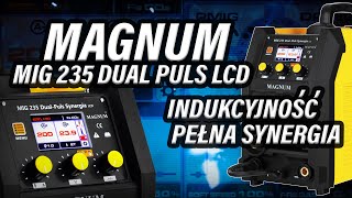 Magnum 235 Dual Puls Synergia LCD MIG MAG  Spawarka Migomat  Prezentacja Urządzenia  ALLWELD [upl. by Arlie]