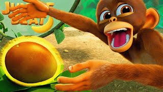 A Tasty Little Mango  Jungle Beat  Cartoons for Kids  WildBrain Zoo [upl. by Aihsilef996]