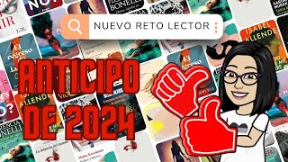 ¡Acompáñenme en el nuevo desafío  Reto lector  24 libros para el 2024 [upl. by Aneram]